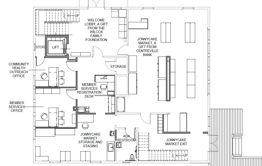 Jonnycake New Home For Hope 1st Floor Plan