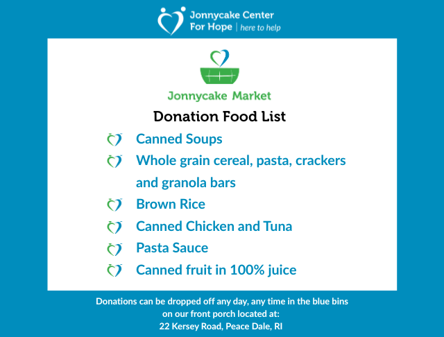 Food Donations are Greatly Appreciated!