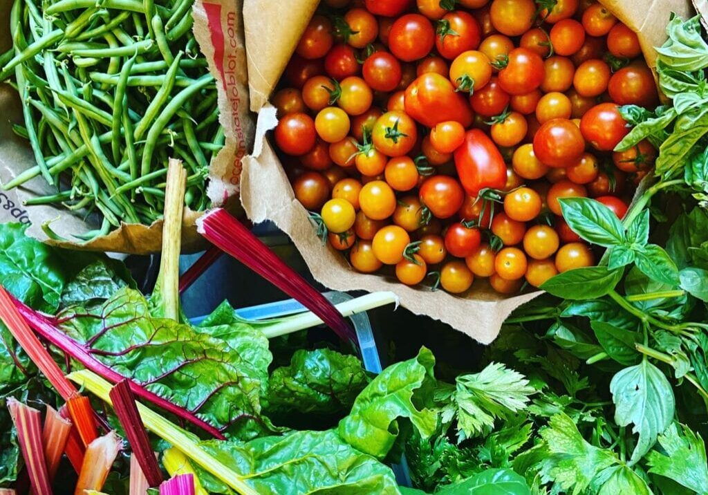 Fresh produce can always be found at the Jonnycake Market Food Pantry